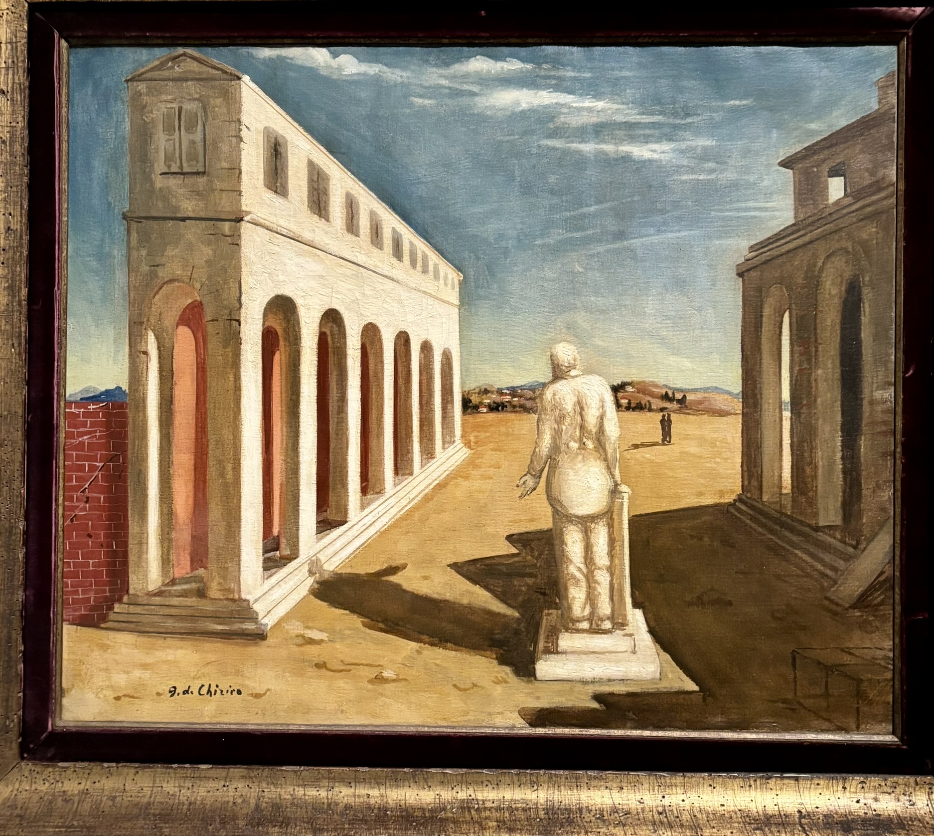 Giorgio de Chirico, Piazza d'Italia